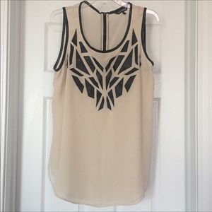 Express cream color tank